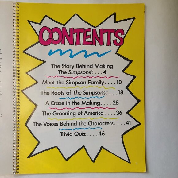Consumer Guide Simpson Mania Book The Simpsons Fox VINTAGE 1990 - Picture 3 of 6